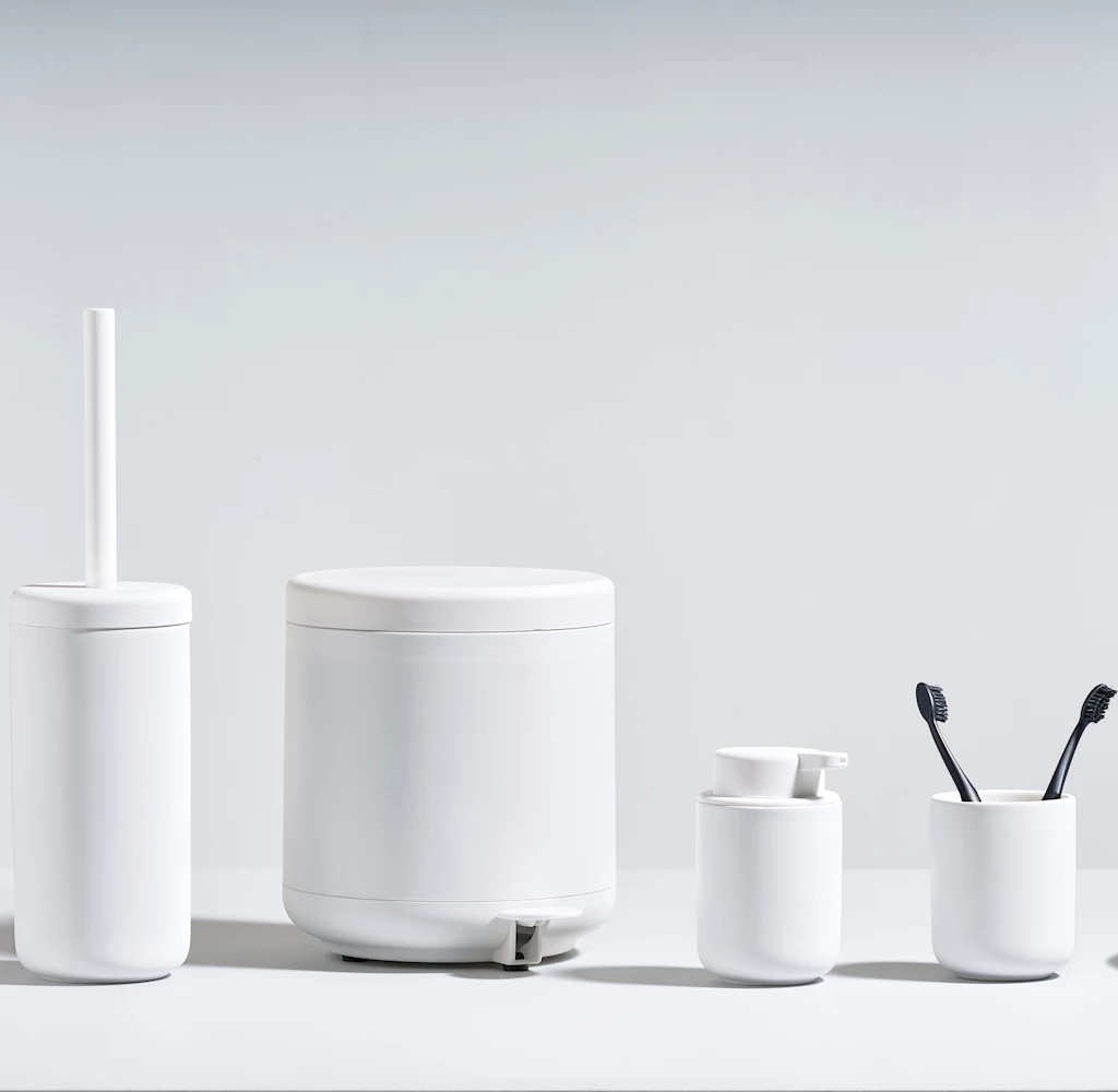 UME tannbørstekrus, hvit matt UME tannbørstekrus, hvit matt