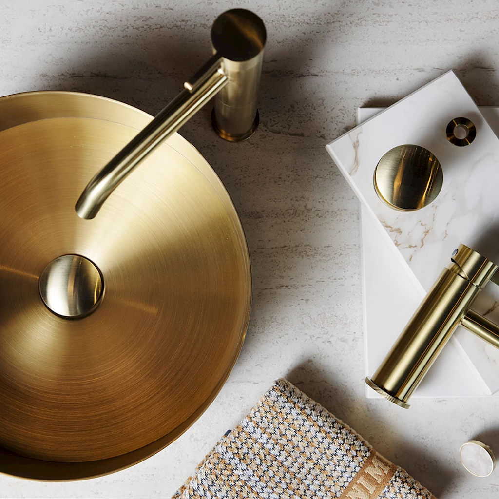 Viola bolleservant børstet gull Viola bolleservant børstet gull